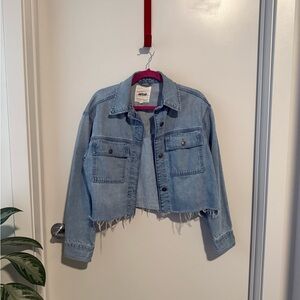 Aerie Soft Blue Denim Jacket